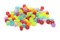 100 9mm Mixed Color Glow in the Dark Plastic Beads Pony Beads